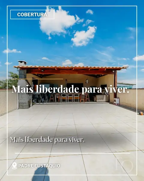 Cobertura com 3 quartos à venda no Padre Eustáquio