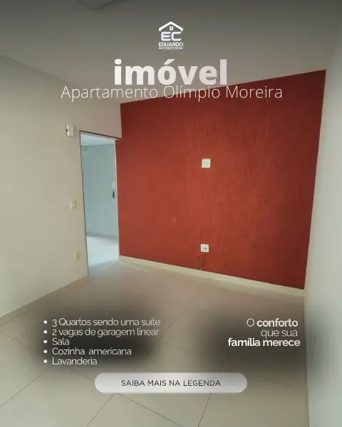 Apartamento 3 quartos à venda no Olímpio Moreira