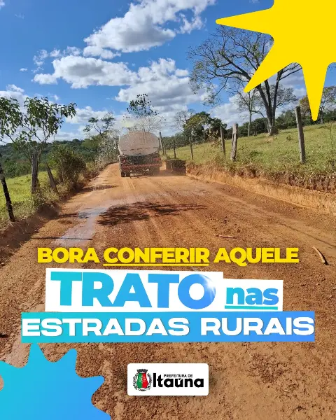 Manutenção em estradas rurais em Itaúna