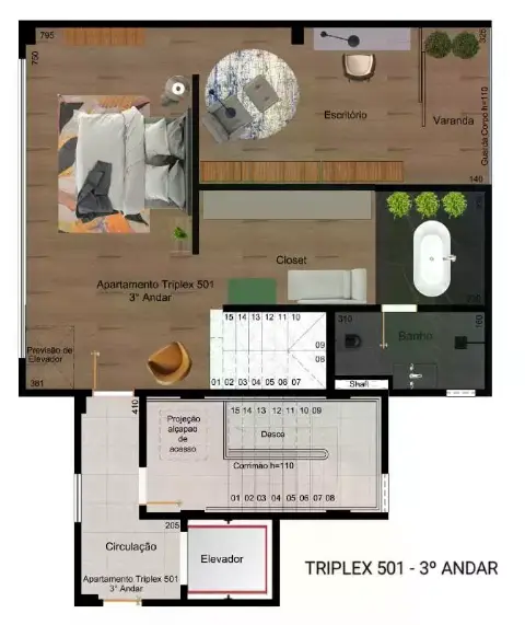 APARTAMENTO à venda, 3 quartos, 3 suítes, 3 vagas, CERQUEIRA LIMA