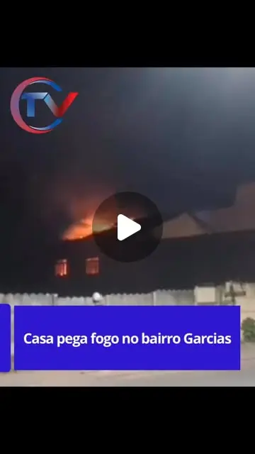 Incêndio em casa abandonada no bairro Garcias, em Itaúna