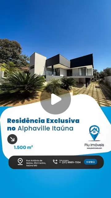 Casa 1500 m² no Condomínio Alphaville - Alto Padrão