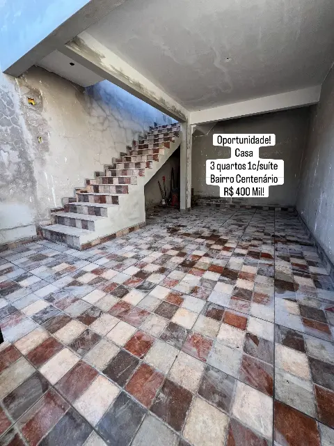 Casa 3 quartos, 100 m² à venda no Centenário
