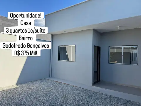 Casa 87 m² à venda no Godofredo Gonçalves