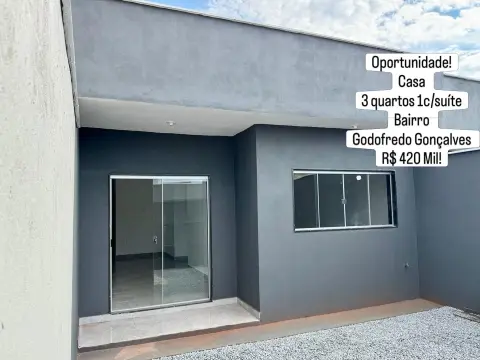 Casa 100 m² à venda no Godofredo Gonçalves