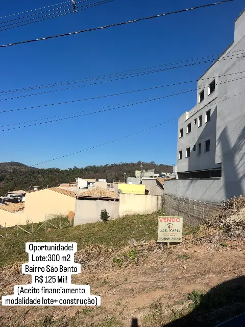 Lote de 300 m² (12x25) à venda no São Bento
