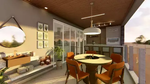 Cobertura 3 quartos, 262 m² à venda no Cerqueira Lima