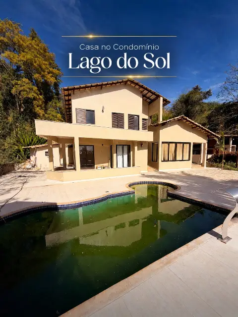 Casa 5 quartos à venda no Condomínio Lago do Sol