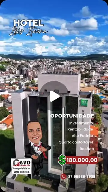 Unidade Hoteleira Ibis Itaúna para Investimento