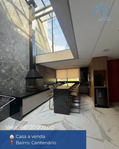 Casa 3 quartos à venda no Centenário