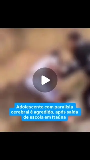 Estudante com TDAH e paralisia cerebral é agredido ao sair da escola