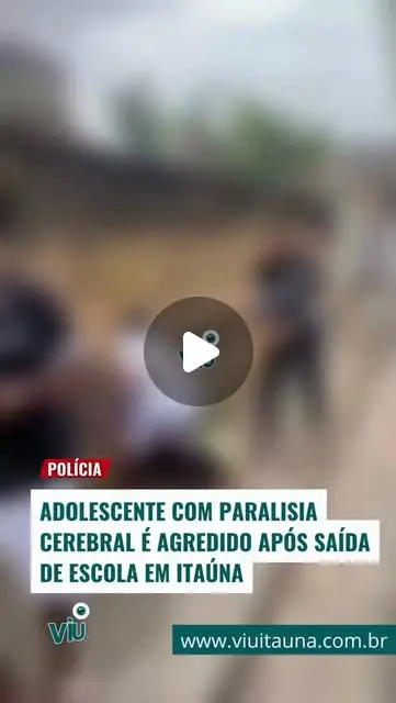 Adolescente com paralisia cerebral é agredido após sair da escola