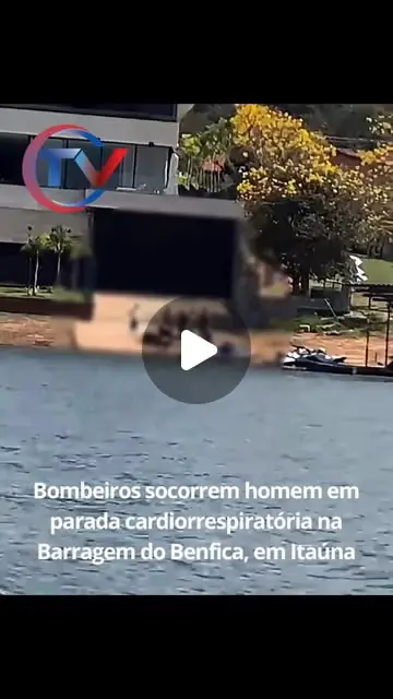 Homem sofre parada cardiorrespiratória na Barragem do Benfica
