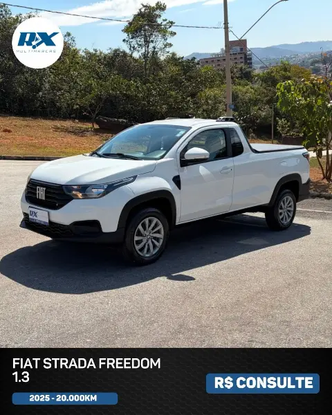 Fiat Strada Freedom 1.3 2025 – 20 mil km