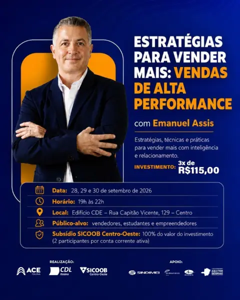 Curso Vendas de Alta Performance, com Emanuel Assis