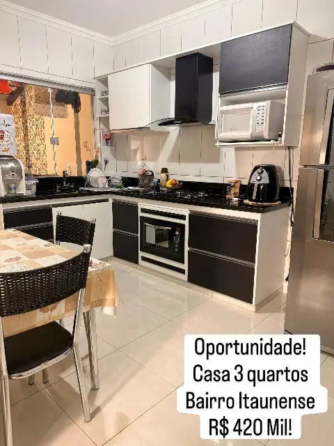 Casa 3 quartos à venda no Bairro Itaunense