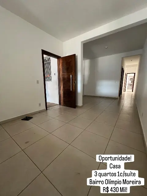 Casa 3 quartos à venda no Olímpio Moreira