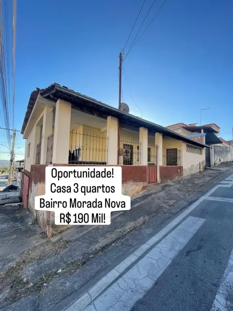 Casa 3 quartos à venda no bairro Morada Nova