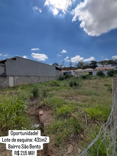 Lote de 431 m² à venda no bairro São Bento