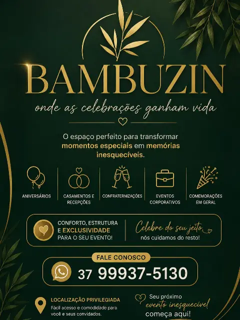 Bambuzin: Espaço para Eventos e Celebrações