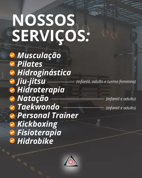 Academia oferece musculação, pilates, hidroginástica e mais