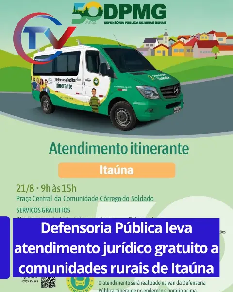 Atendimento jurídico e social no Córrego do Soldado