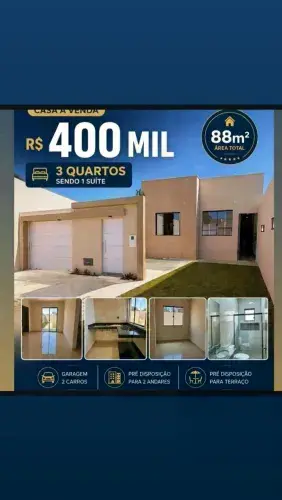 Vendo casa no bairro Sion