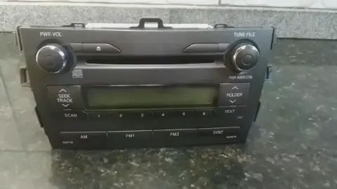 Aparelho som corolla