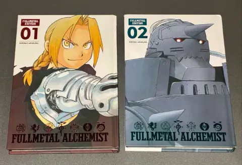 Fullmetal Alchemist (fullmetal edition) - volumes 1 e 2 em inglês