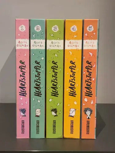 Coleção Heartstopper - 5 livros