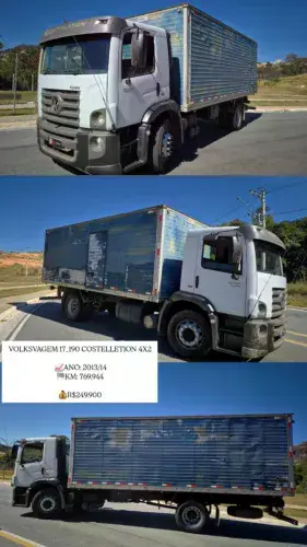 Vendo ou troco caminhão