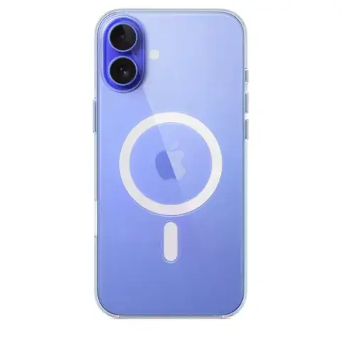 Capa transparente com MagSafe para iPhone 16 Plus