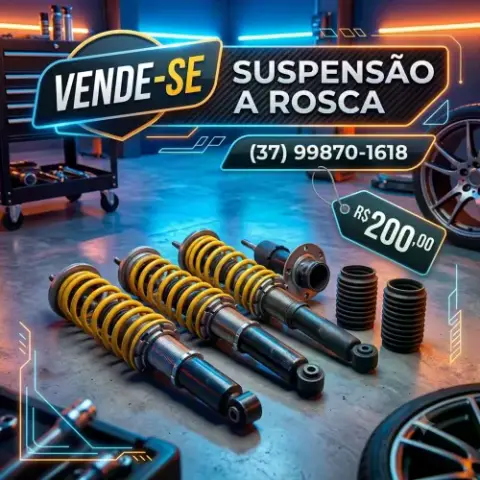 Vendo suspensão a rosca