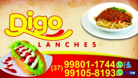 "DIGO LANCHES"