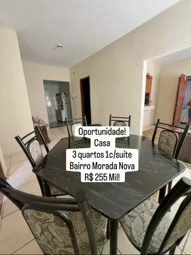 CASA À VENDA NO BAIRRO MORADA NOVA - ITAÚNA