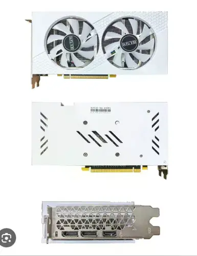 RX 580 White 8 GB RX 580 Na Caixa (só usada pra teste) Branca
