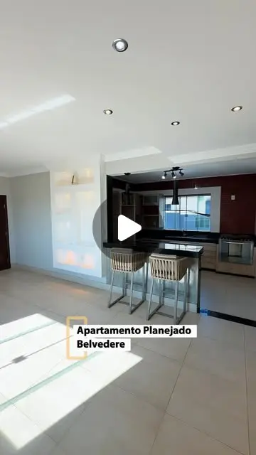Apartamento planejado 3 quartos no Belvedere