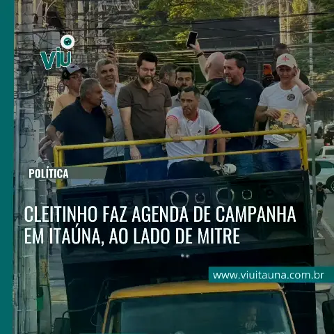 Cleitinho faz agenda de campanha em Itaúna com Mitre