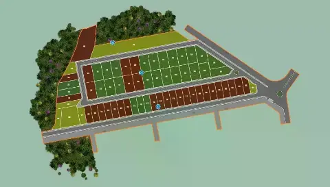 Lote de 500 m² à venda no Recanto da Serra