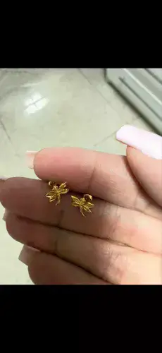 Brinco de ouro 18k
