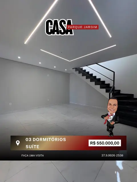 Casa 3 quartos à venda no Parque Jardim
