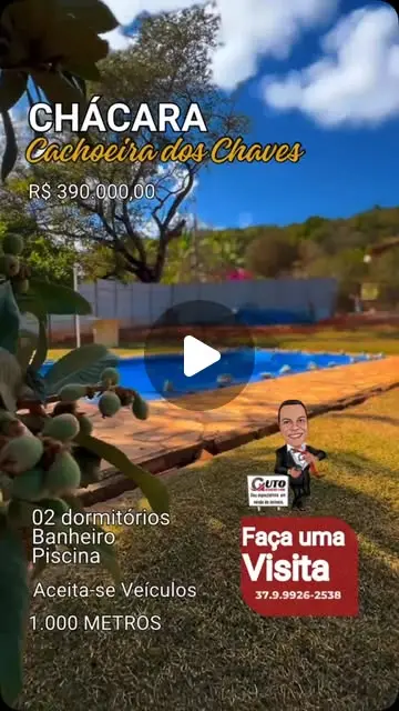 Chácara à venda no Cachoeira dos Chaves