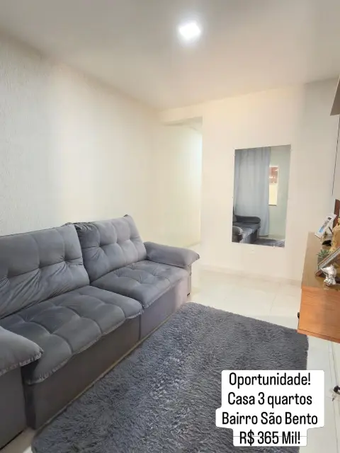 Casa 3 quartos à venda no São Bento