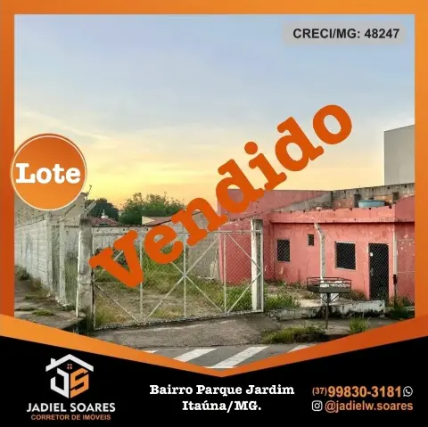 Lote à venda no Parque Jardim
