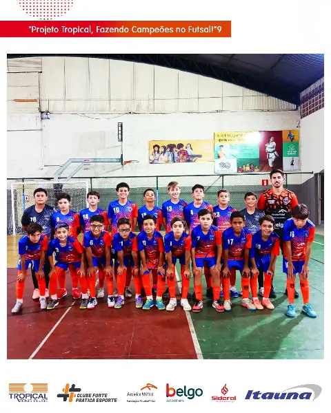 Tropical TC vence House Futsal por 5 a 1 no Sub-11