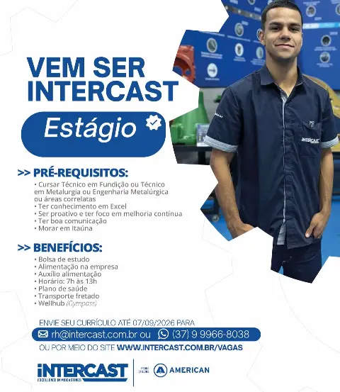 Intercast está contratando - envie seu currículo
