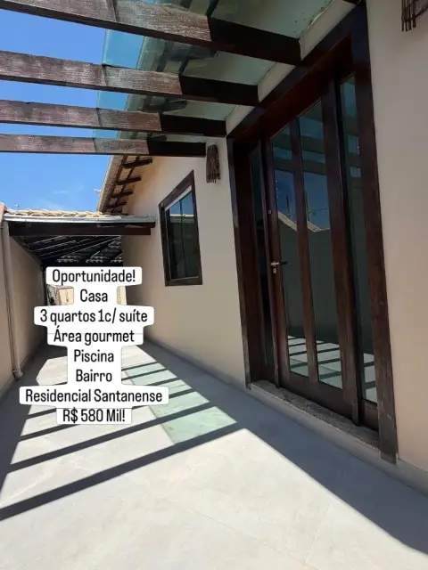 Casa 120 m² à venda no Residencial Santanense