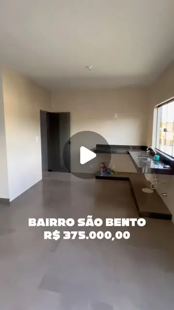 Casa nova 3 quartos à venda no Bairro São Bento