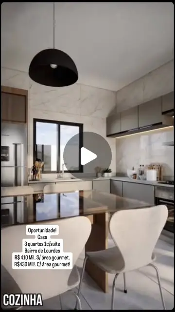 Casa 3 quartos à venda no Lourdes, 88 m²