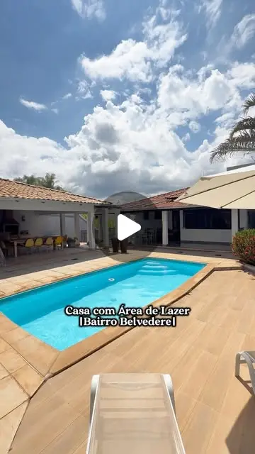 Casa 7 quartos com área de lazer no Belvedere
